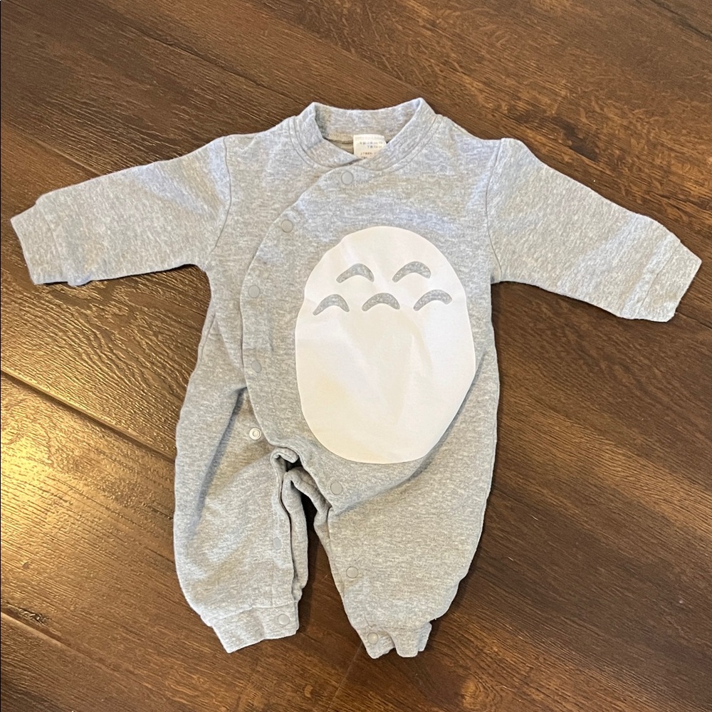 Gray Baby Cozy One Piece